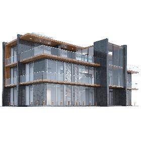 3 Floor Office Building